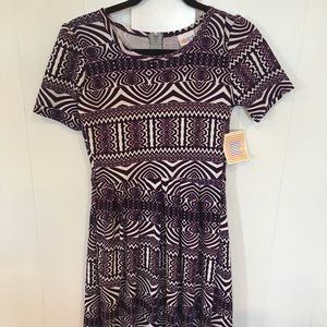 XS LuLaRoe Amelia dress NWT